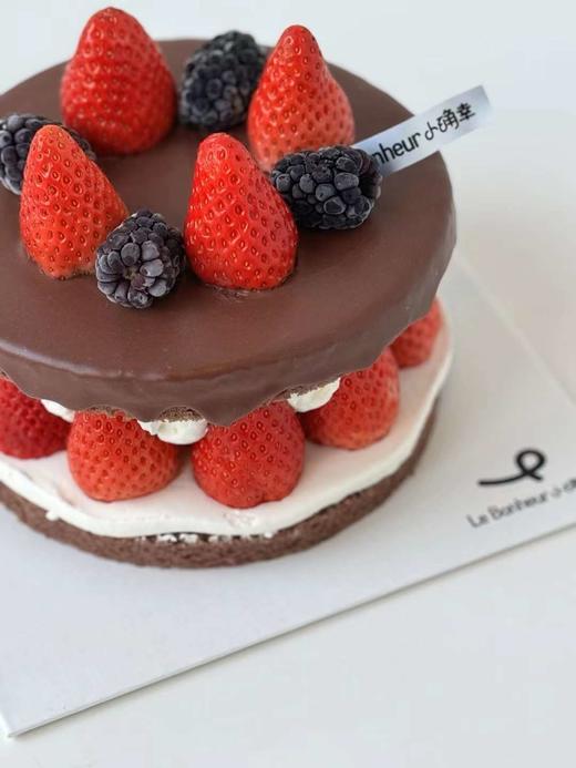 巧克力草莓布丁蛋糕 商品图2