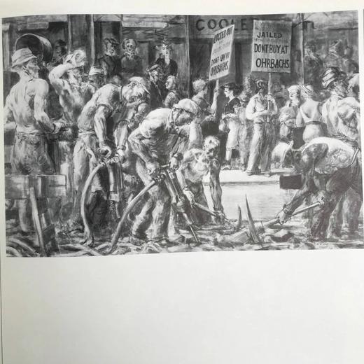 美国场景：二十世纪三世年代美国绘画 约百余幅插图 精装16开 商品图12