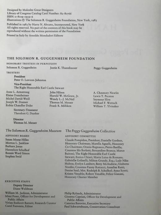 古根海姆艺术馆藏品图集 100幅彩色插图 精装16开 商品图3