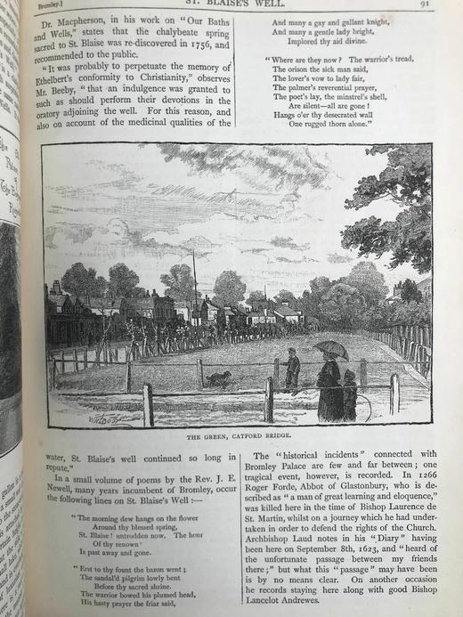 约19世纪后期 伦敦风物志（卷2） 数百幅精美版画插图 精装16开 商品图13