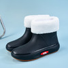 【时尚雨鞋！防水防滑】雨鞋女款潮流时尚雨靴水鞋新款套鞋防水防滑女士保暖加绒水靴，鞋套可拆设计，四季可穿。 商品缩略图8