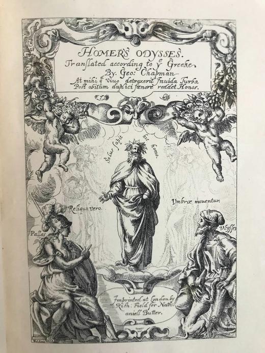 1874年 荷马史诗《奥德赛》（卷1） 漆布精装32开 商品图2