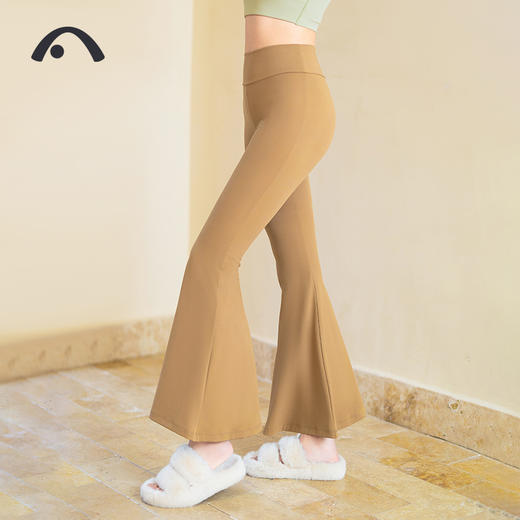 2024爱暇步春夏新品瑜伽运动健身普拉提高腰提臀喇叭裤X24024NSM 商品图7