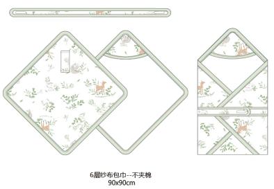 丽婴房-寝具类（春）H4包巾 商品图4