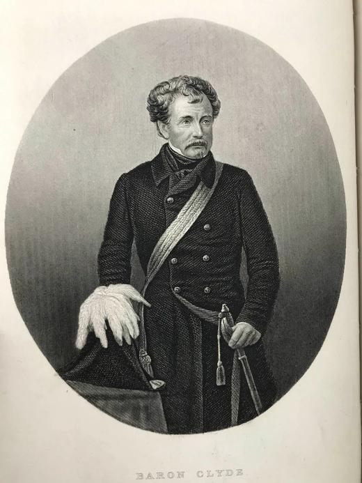 约19世纪后期 我们的印度帝国（卷1） 10余幅版画插图 漆布精装16开 商品图14