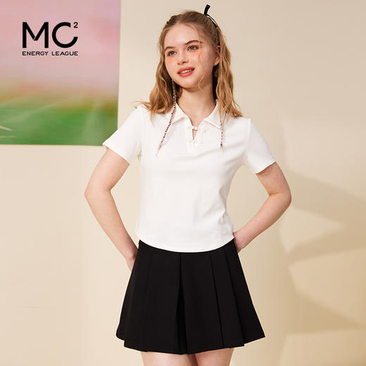 女装翻领盘扣国风短袖T恤-SY37130T4221213 商品图0