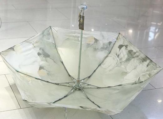 优品堂【如花如歌】五折超薄超轻同色经骨防紫外线伞 商品图3