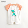【纯棉A类】马克珍妮男宝宝小鳄鱼短袖连体衣婴儿爬服夏装240523 商品缩略图1