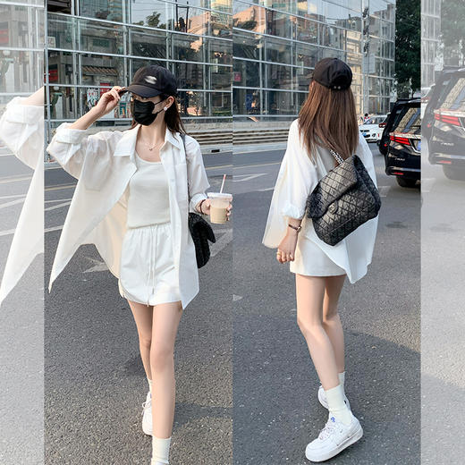 <曾小咸推荐> 【青春派对】衬衫+短裙 套装 商品图1
