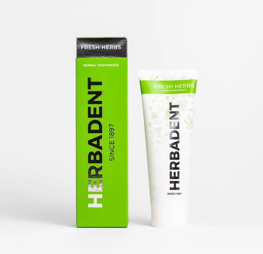 捷克Herbadent皓柏丹草本牙膏 护牙齿护牙龈清洁口腔75g *3支装 日期27年4月 商品图12