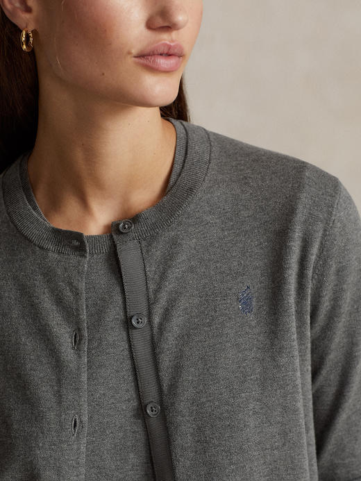 小马标  2024春季新款 女士经典纯色 宽松针织开衫 8色 PT-1161 商品图11