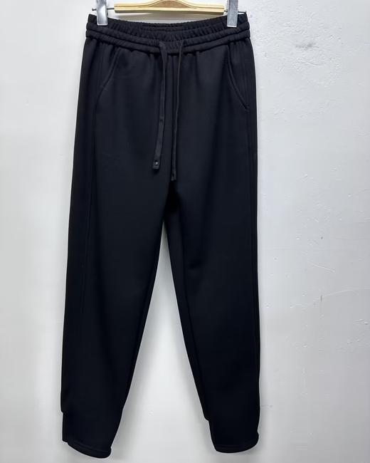 19WS松紧腰抽绳休闲哈伦裤31016（黑杏） 冬季 305154032105 商品图1