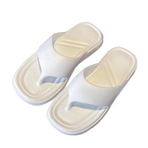 夏季新款【居家室内外穿 防滑人字拖鞋女】简约糖果色 软底沙滩鞋 商品图4