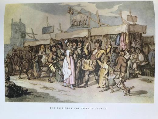 托马斯·罗兰森水彩画集 52幅插图 精装大16开 商品图9