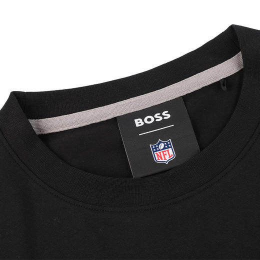 【超惠秒】BOSS 男士超级碗头盔印花弹棉短袖T恤 11880 商品图3