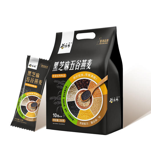 五谷燕麦5个口味任选  350g  10包/袋 商品图4