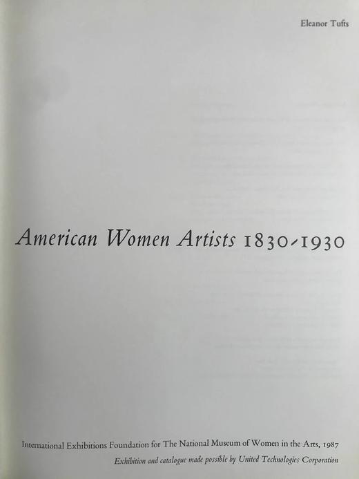 美国女性艺术家画集，1830-1930 124幅插图 精装大16开 商品图3