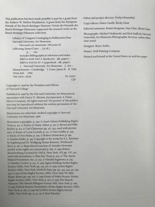 哈佛美术馆百年收藏图集 167幅插图（137幅彩色） 精装大16开 商品图4