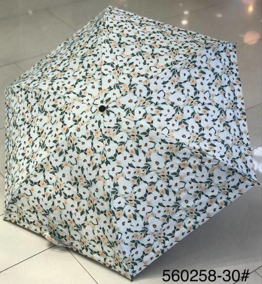 优品堂【雅致炫彩】五折黑胶防紫外线伞 商品图6