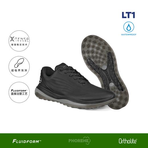 【高尔夫LT1超轻1代】ECCO男子高尔夫鞋轻盈回弹新发泡科技132264-01001 商品图5