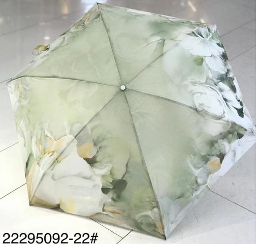 优品堂【如花如歌】五折超薄超轻同色经骨防紫外线伞 商品图2