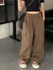 【港风复古范~chao百搭！】韩国童装女童工装裤秋季休闲裤新款，2024儿童裤子宽松百搭长裤潮流！ 商品缩略图3