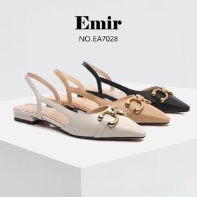 【清仓】澳洲EVERAU平底后空单鞋EA7028