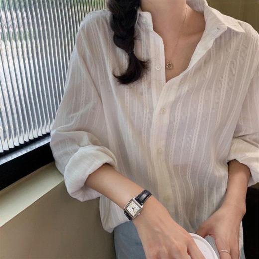 🎈超重工的法式小镂空衬衫！💰59秒杀❗【伊泺杉轻奢衬衫】 专柜正品✅当季新款✨气质女神款❗面料➕工艺都是top级！ 原价500+！整件成衣超有质感！😍 商品图2