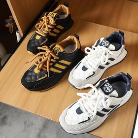 透气运动休闲鞋潮流软底老爹鞋