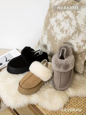 澳洲EVERAU厚底雪地靴EA2033