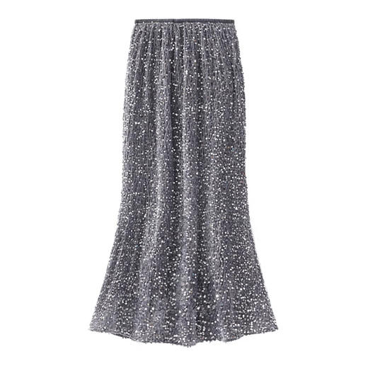 裁缝学苑AS200 法式丝绒鱼尾半身裙纸样女装中长款裙子打版裁剪样板 商品图2