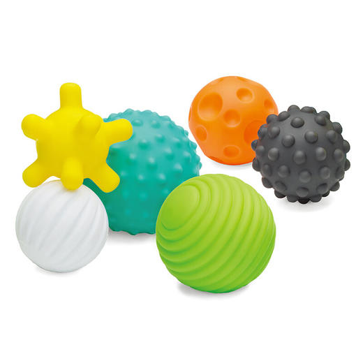 美国 婴蒂诺（infantino）多纹理感知球 6个 商品图2