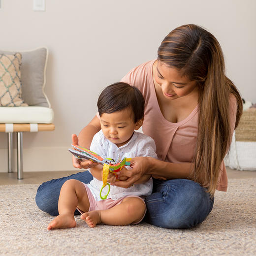 美国 婴蒂诺（infantino）婴幼儿吊挂布书 商品图3