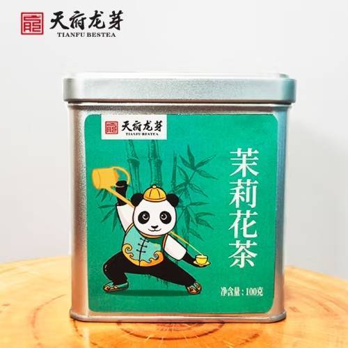 天府龙芽茉莉花茶100g 商品图0