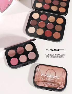 【国际妆品】MAC魅可12色眼影盘	12.2g