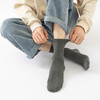 服饰鞋包-双针加厚纯色棉袜时尚透气中筒袜 商品缩略图3