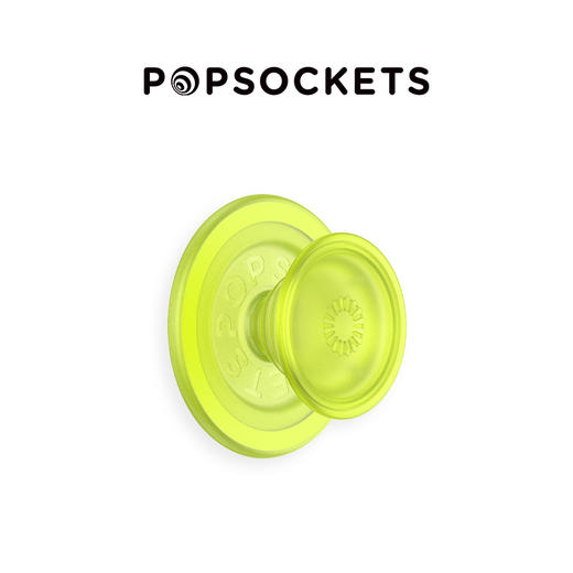 【MAGSAFE磁吸式支架】Round圆啪嗒系列 沁柠黄-夜光 商品图0