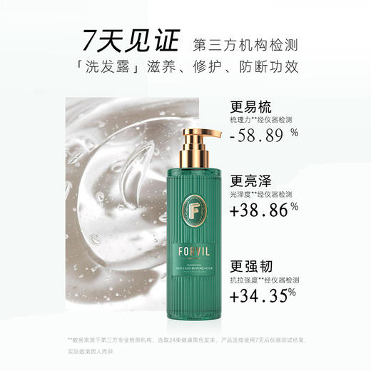 【限时大促！买一送一】法国温莎森林DORVIL彩瓶黑松露洗护520ml丝润盈亮控油强韧丰盈 无硅油洗发水护发素 买赠到手两瓶正装！品牌方直发 商品图5