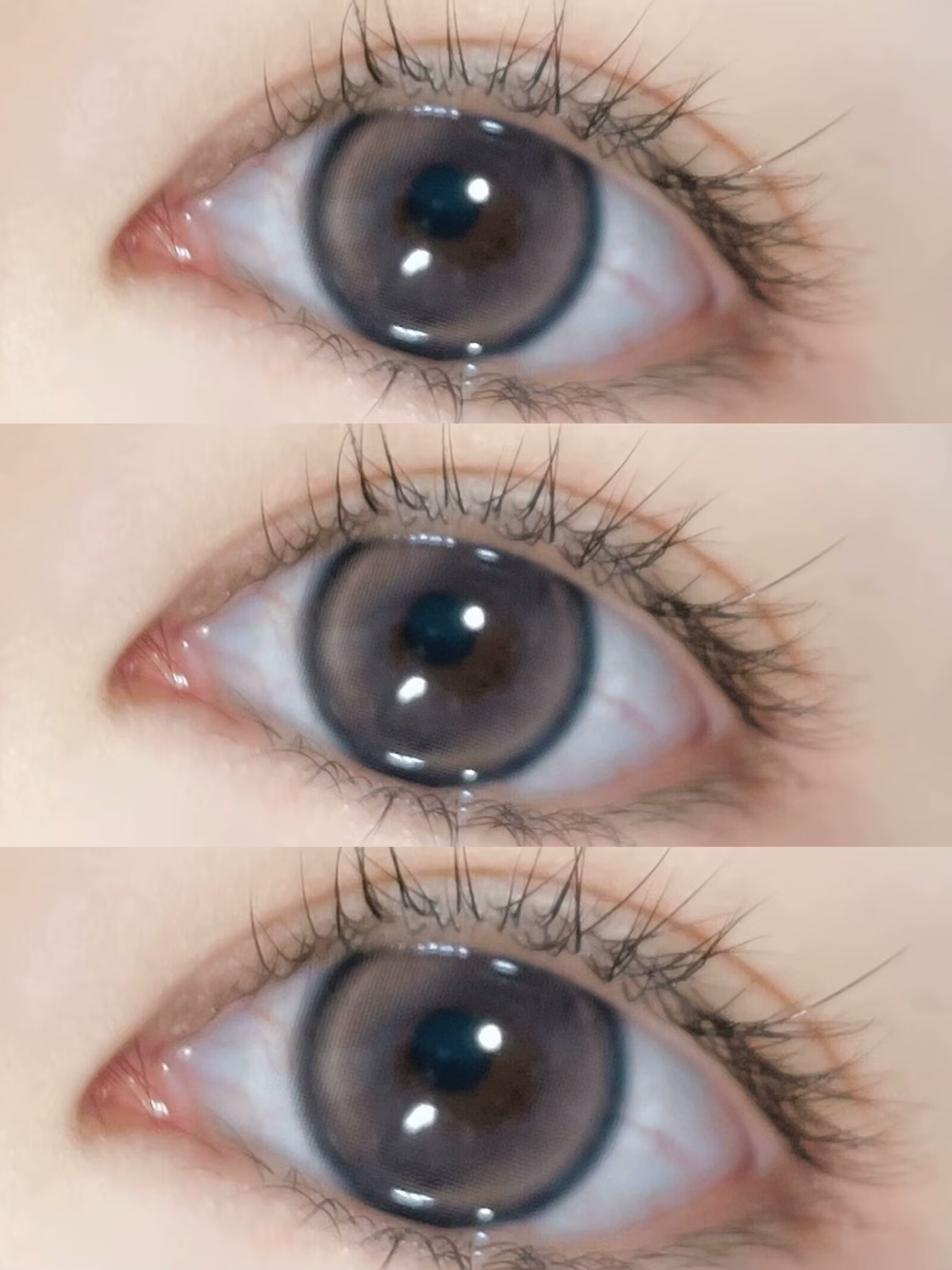 GINOMII 脏脏包14.2mm 半年抛彩色隐形眼镜 1副/2片 左右眼度数可不同 - VVCON美瞳网