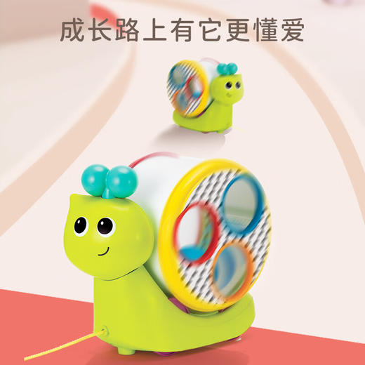 美国 婴蒂诺（infantino）三合一牵拉蜗牛 商品图3