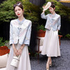 新中式旗袍高级感外套+半身裙两件套装裙MYL2329 商品缩略图3
