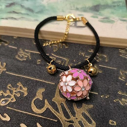 古风莲花可打开香囊球香丸香薰手链手镯本命年幸运红手绳情侣闺蜜 商品图3