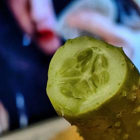 [屁侠推荐]海阳白玉黄瓜 脆嫩可口 肉质紧密 可以当水果吃 4.5斤