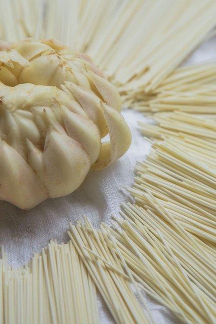 龙牙百合挂面（400克/筒）/龙小丫无盐百合面    有客瑶来·龙牙百合面—— 吃面＝吃百合  基地直邮 商品图2