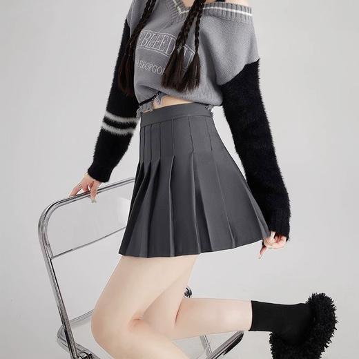 【自带安全裤！高腰显瘦百褶裙】明星都爱穿的时髦单品，一体防走光安全裤设计，亲肤舒适！JK制服韩版时尚学生百搭半身裙短裙子 商品图3