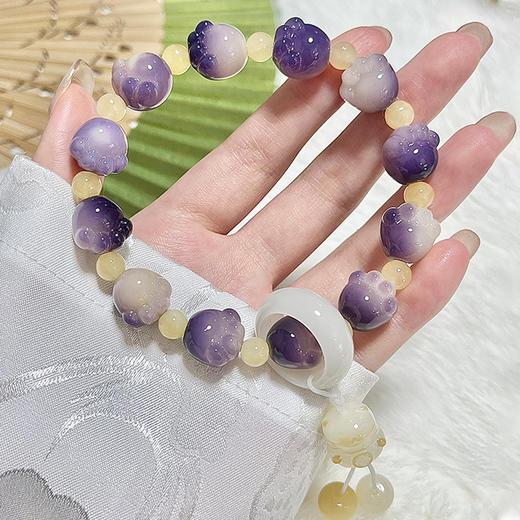 【文玩佛珠❗️云野摘星猫爪菩提根手串】随心所欲猫爪菩提根手串男女可玩，可爱吊坠款菩提手串QQ父亲节礼物新年礼盒年货礼盒 商品图5