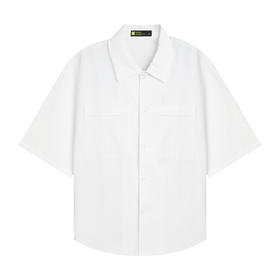 HX 秋季翻领中袖衬衫奢斯文Z103330007101