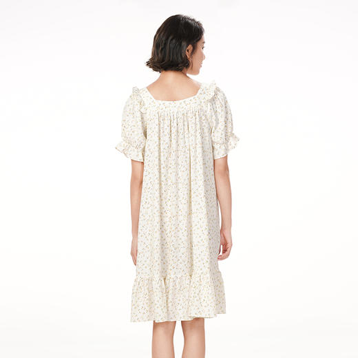 都市丽人亲情蜜语生活家居春夏睡衣女软绵绵家居服薄款短袖裙女士软绵绵睡裙LH46A9 商品图7