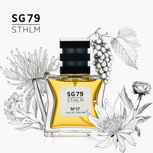 瑞典进口 SG79 Eau de Parfum 淡香精 N°17斯德哥尔摩的盛夏：如梦如烟 商品图4