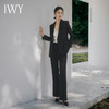 IWY/黑色西装套装裤装通勤上班正式场合服装公务员面试西服C14212+P34212 商品缩略图4